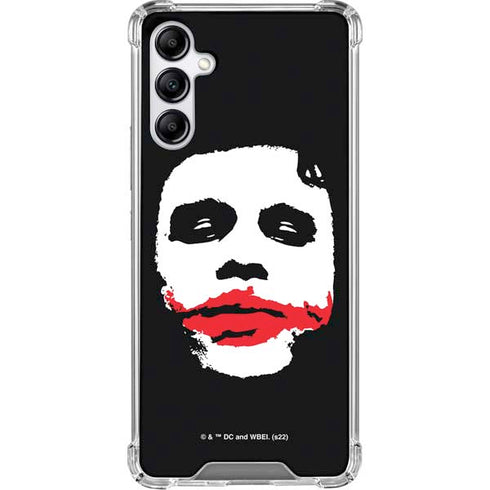 The Dark Knight Smeared Joker Galaxy A15 5G Clear Case